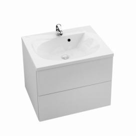 Koupelnová skříňka pod umyvadlo Ravak Rosa 76x49 cm bílá X000001293