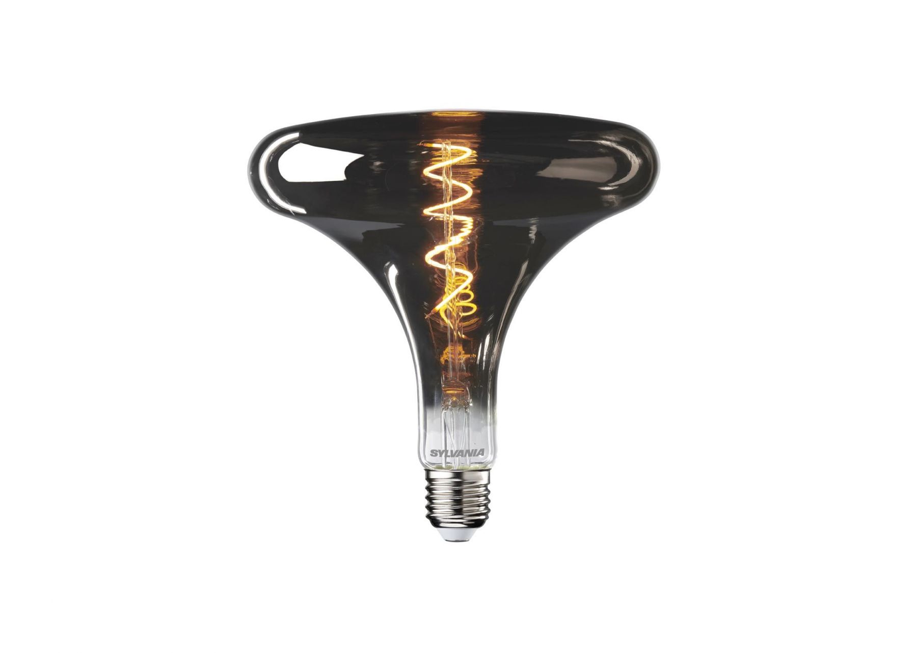 Sylvania 0029983 LED žárovka 1x4W | E27 | 250lm | 2000K - stmívatelná, černá - Dekolamp s.r.o.