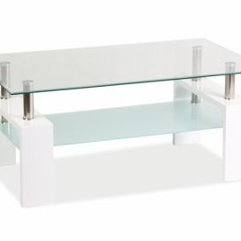 Konferenční stolek LISA BASIC II bílá 100x60x55