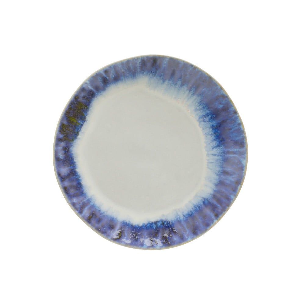 Modrý kameninový talíř Costa Nova Brisa, ⌀ 20 cm - Bonami.cz