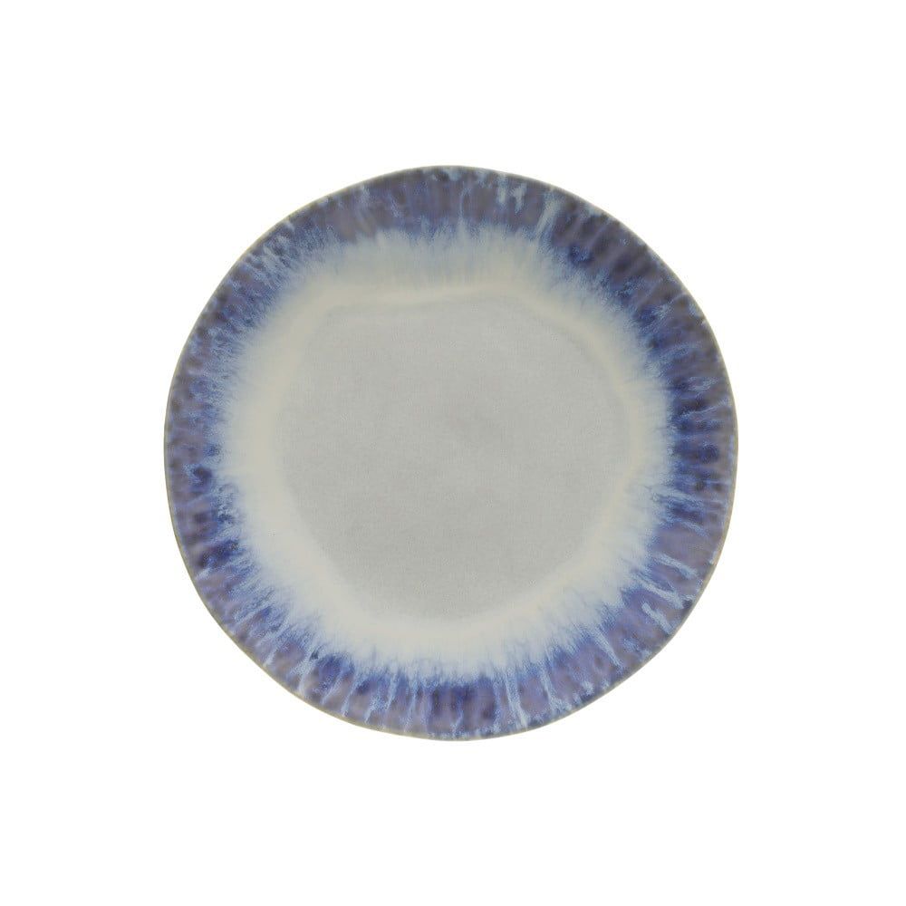 Modrobílý kameninový talíř Costa Nova Brisa, ⌀ 26,5 cm - Bonami.cz