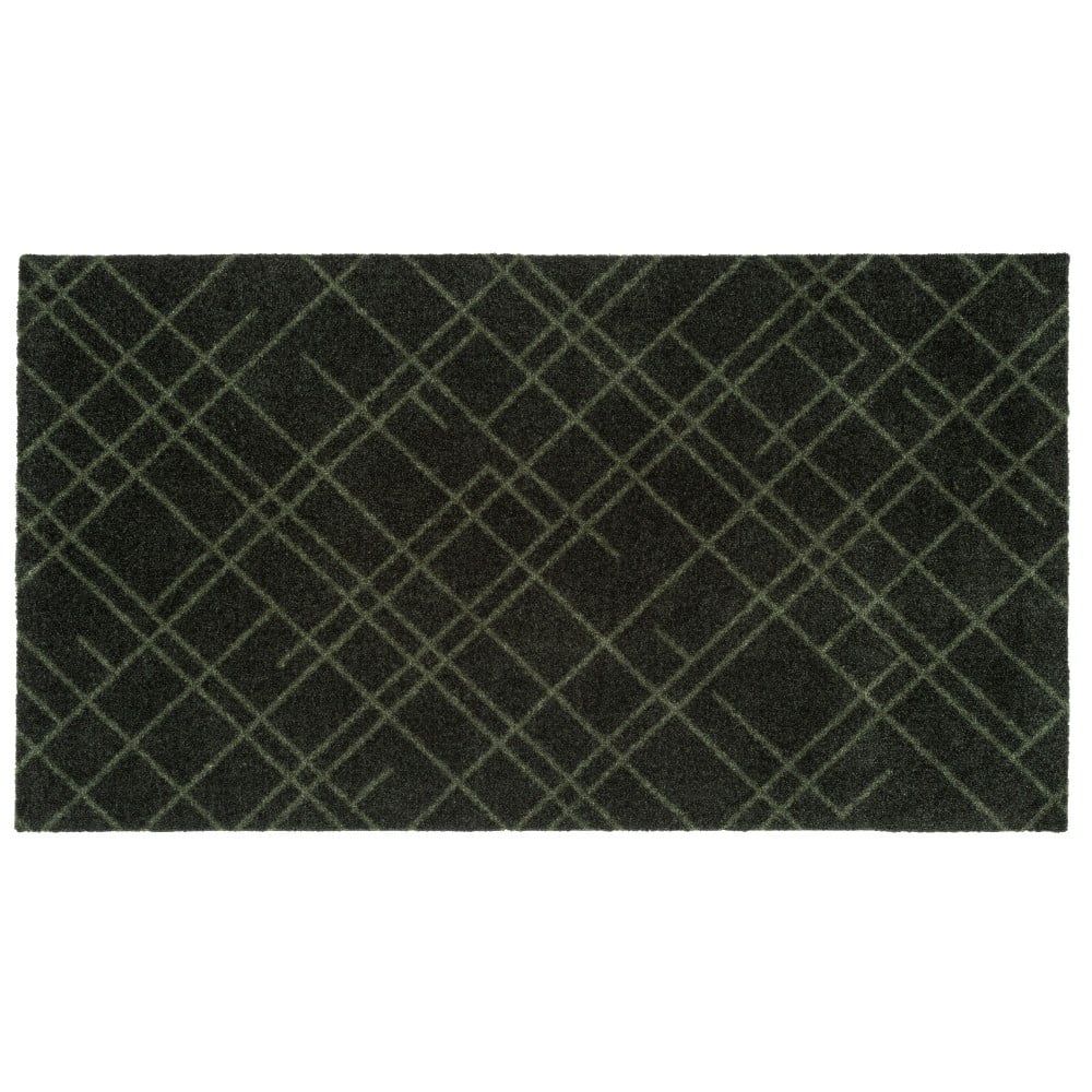 Tmavě zelená rohožka tica copenhagen Lines, 67 x 120 cm - Bonami.cz