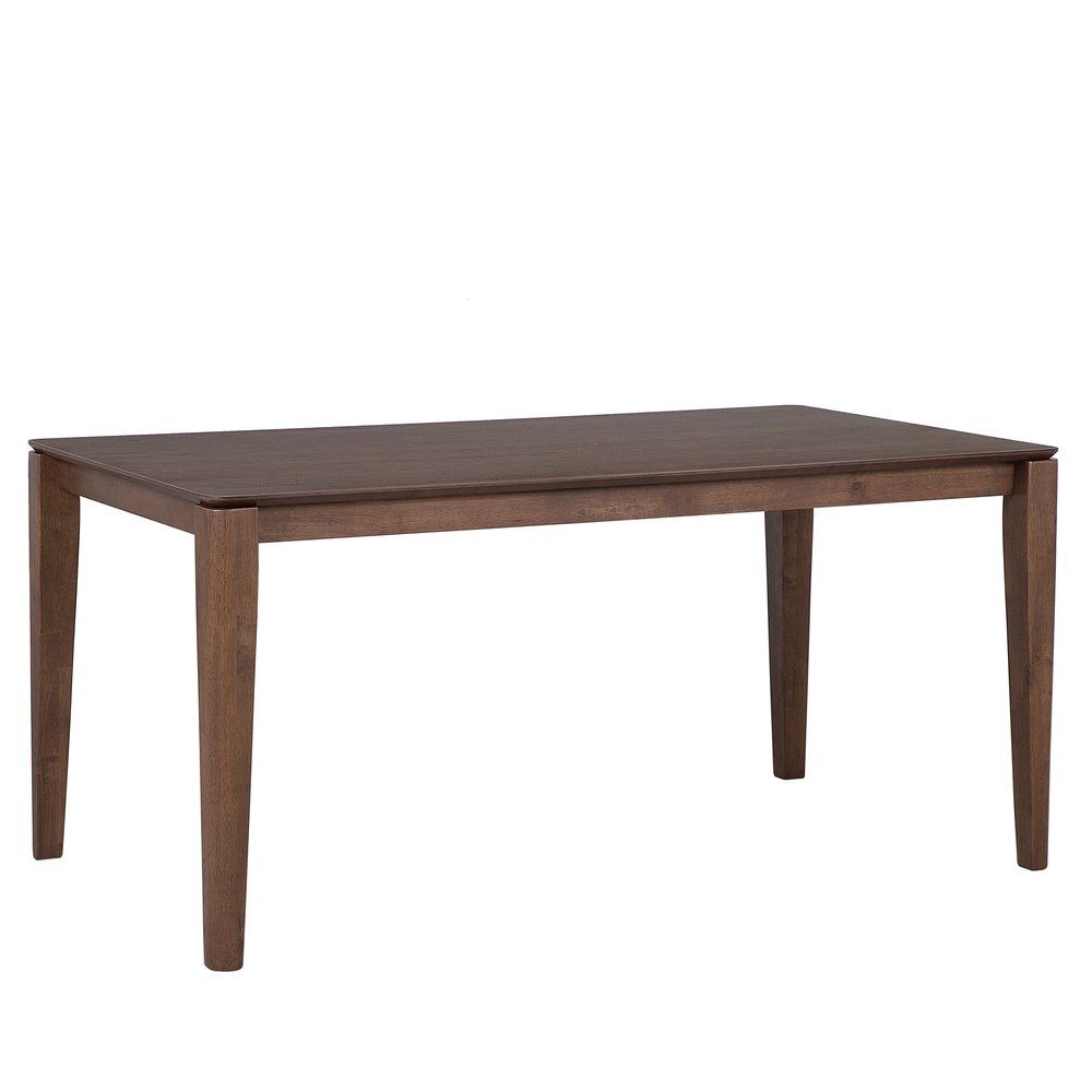 Jídelní stůl tmavé dřevo 160 x 90 cm LOTTIE - Beliani.cz