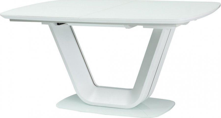 Jídelní stůl rozkládací160x90 ARMANI bílý Mdum - M DUM.cz