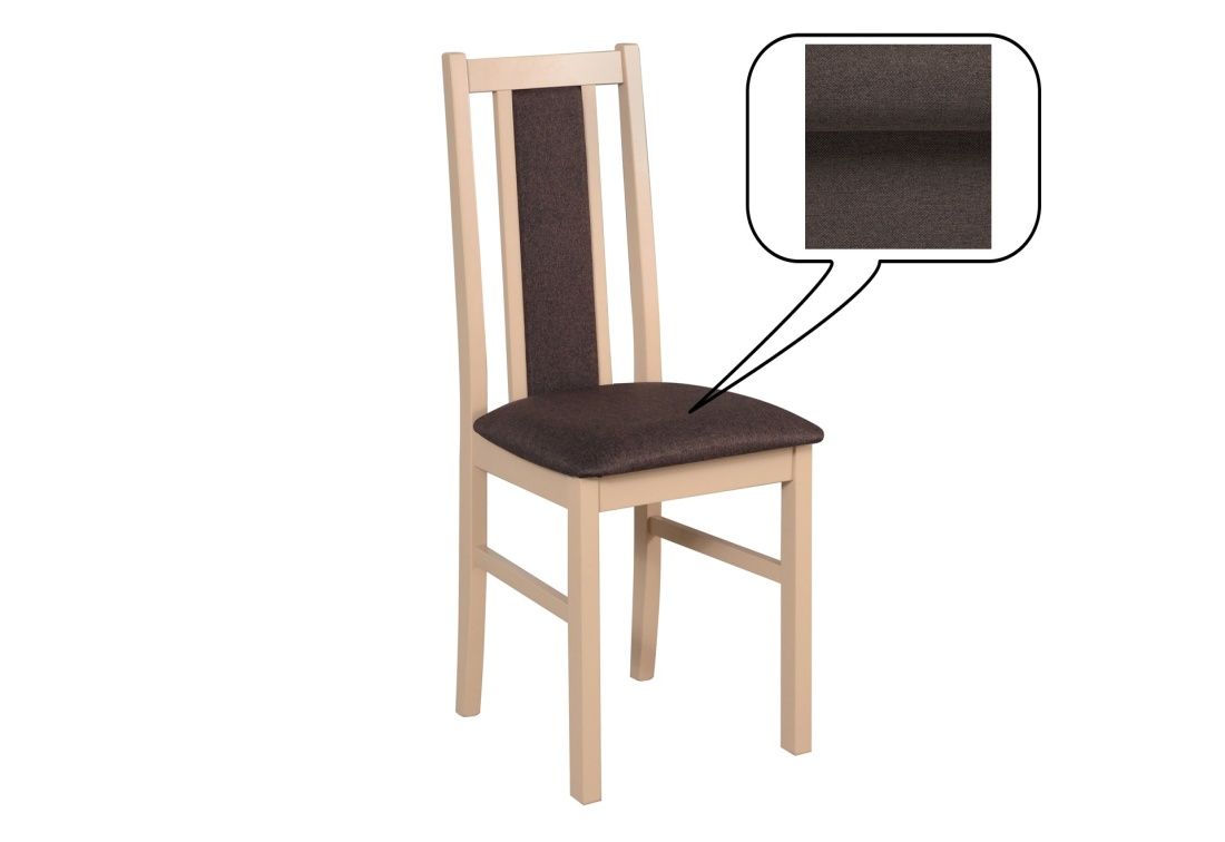 Jídelní židle FORET 14, 94x43x40 cm, přírodní/látka 7 - Expedo s.r.o.