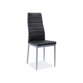 Židle H261 BIS Hliník Konstrukce/Černý