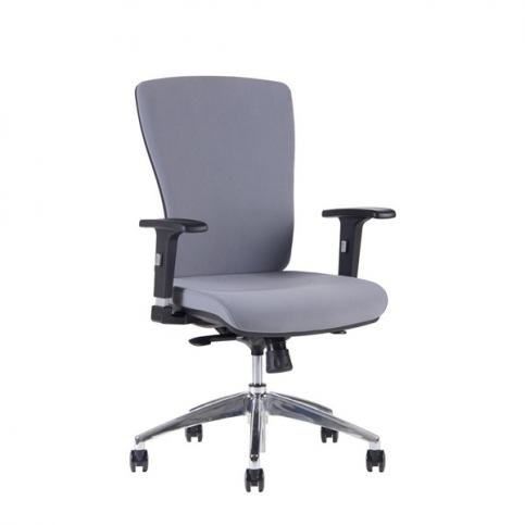 Židle Halia BP (šedé provedení,chrom) - Rafni