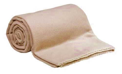 Fleecová deka béžová 150x200 cm - Výprodej Povlečení