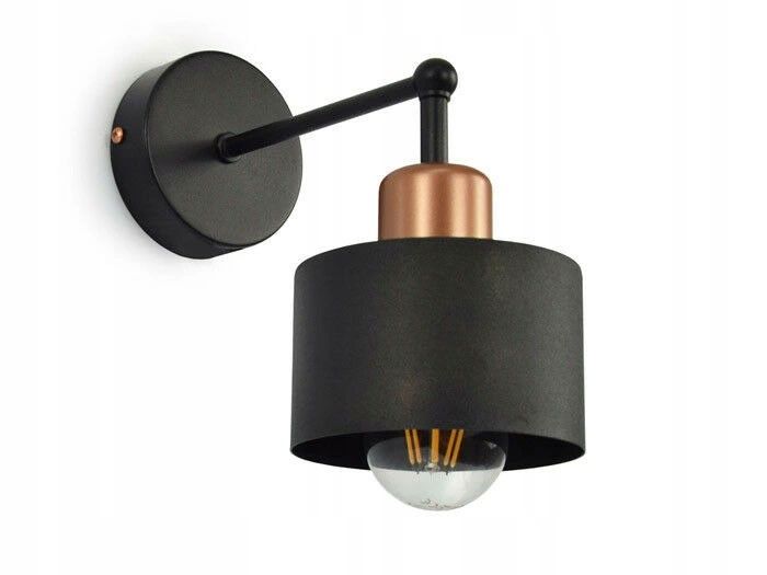 TooLight Nástěnná lampa KINKIET CALI 1W BLACK - Houseland.cz