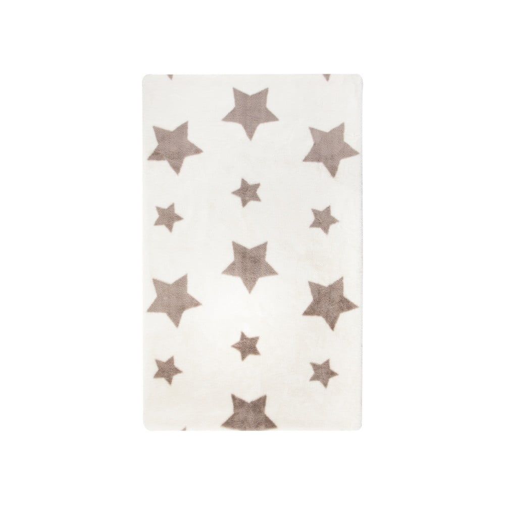 Bílý koberec Flair Rugs Twinkle, 90 x 150 cm - Bonami.cz