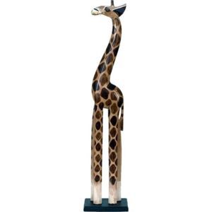 Dřevořezba - Žirafa 80cm IND-OBR010-80 Art - Favi.cz