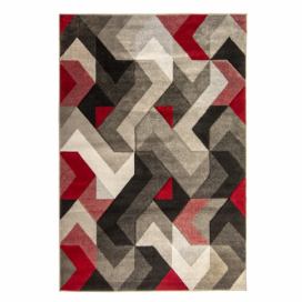 Červeno-šedý koberec Flair Rugs Aurora, 160 x 230 cm Bonami.cz