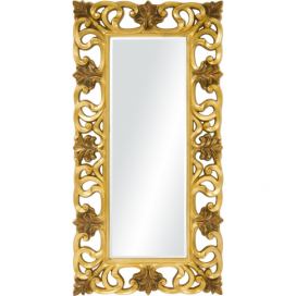 Zlaté zdobené zrcadlo 116897 Mdum