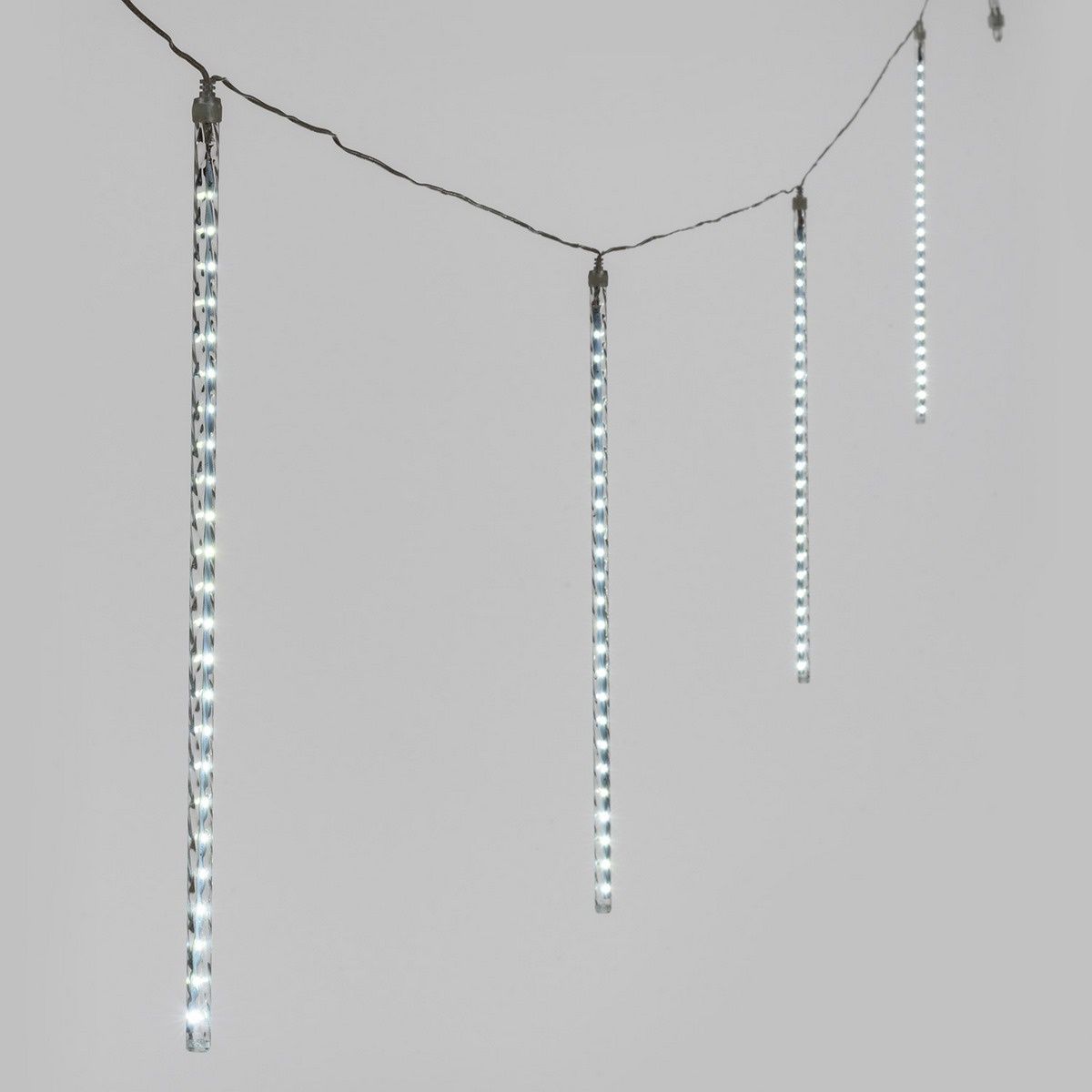 Řetěz padající kapky 10480, 10 trubic 50 cm s 480 LED studená bílá            - 4home.cz