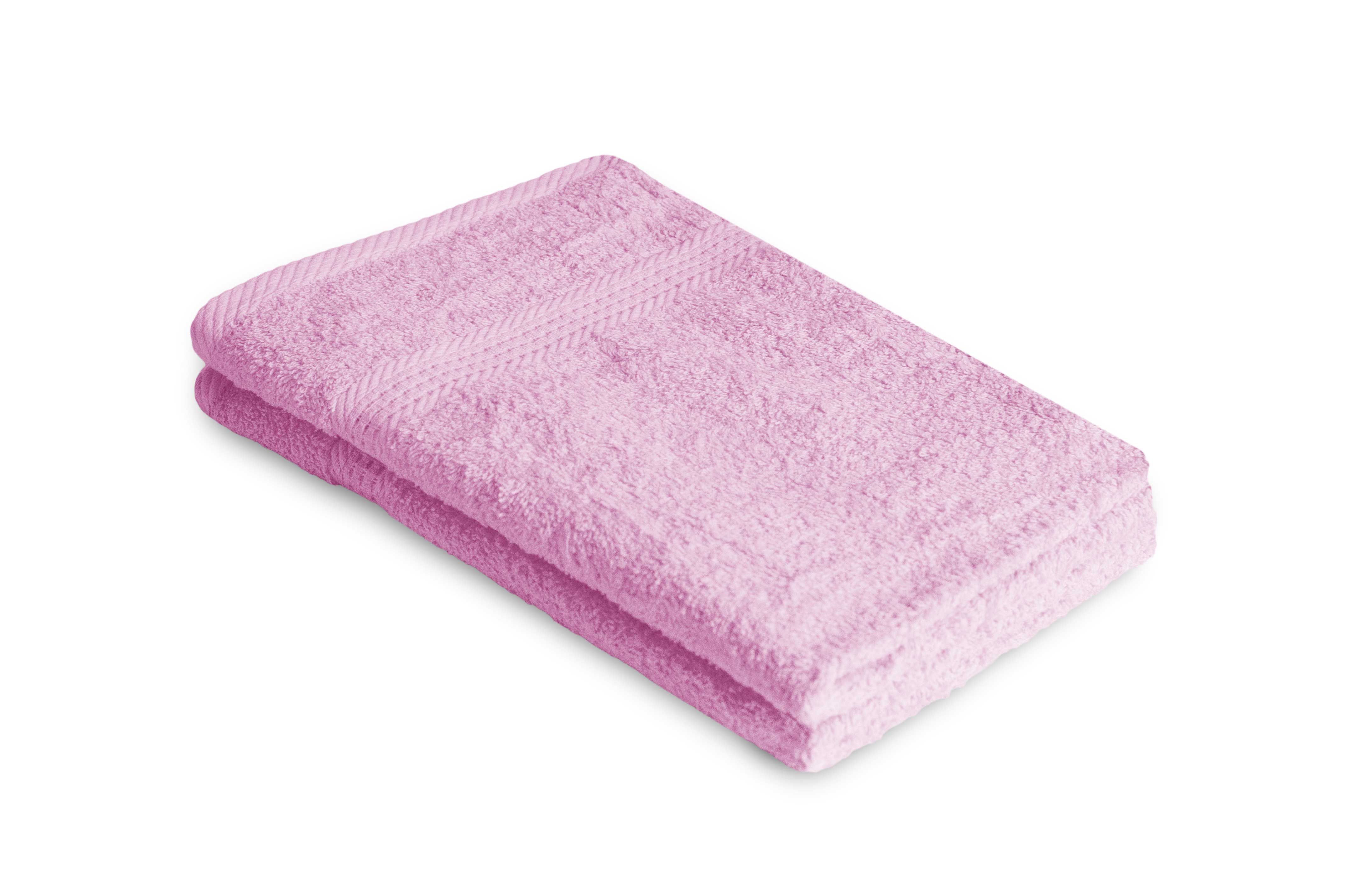 Malý ručník Lux růžový 40x60 cm - Výprodej Povlečení