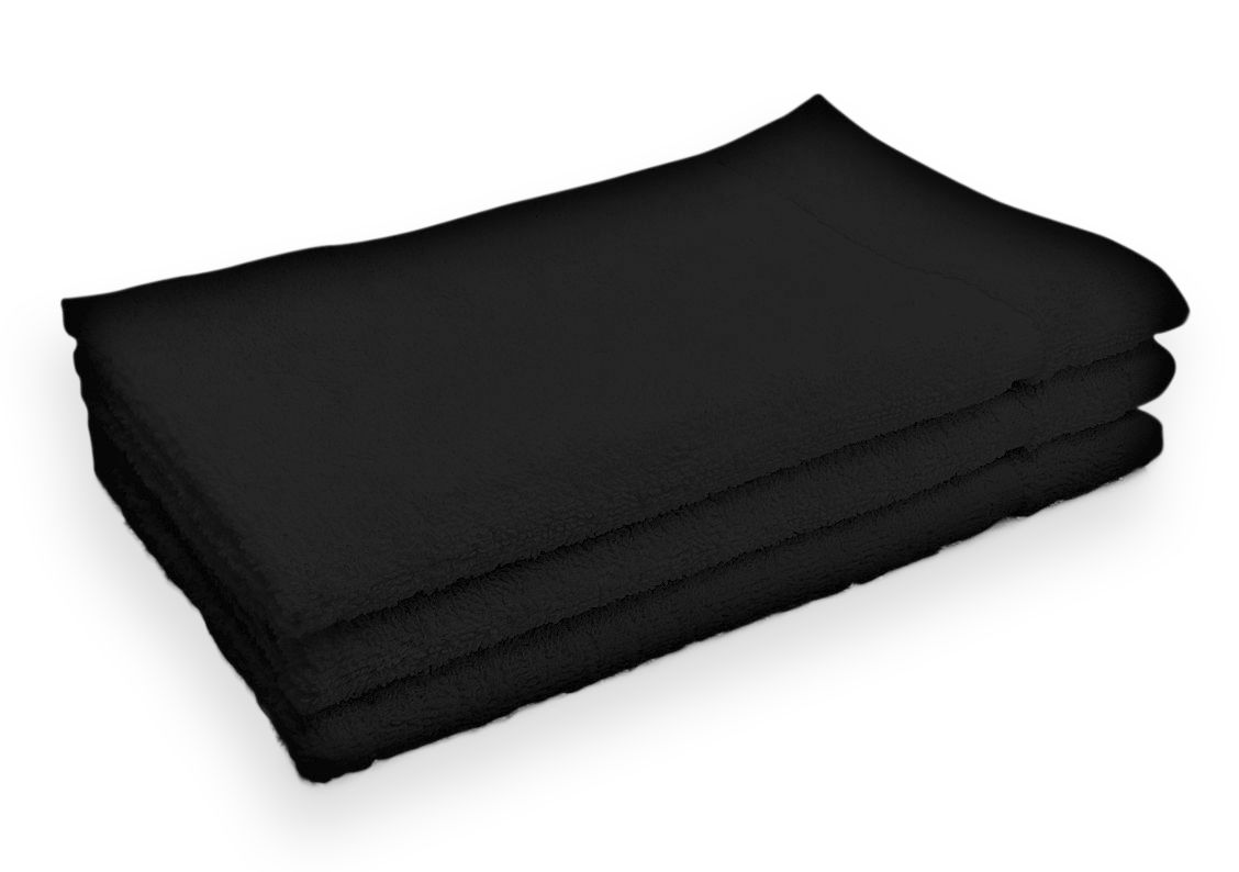 Ručník Classic malý černý 30x50 cm - Výprodej Povlečení