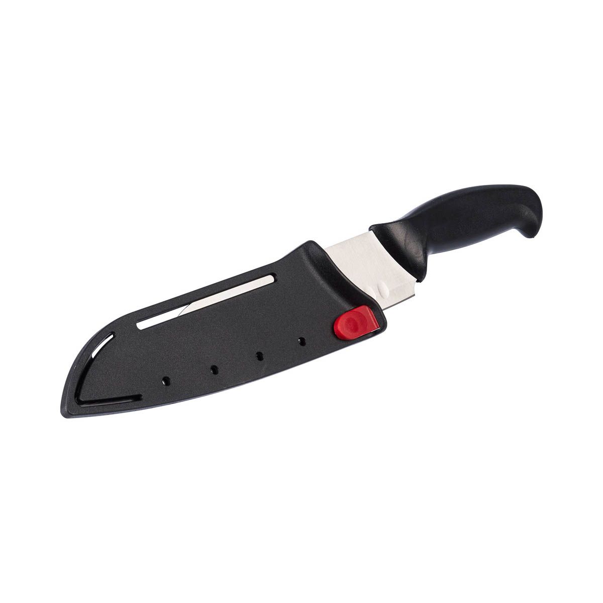 Die moderne Hausfrau Kuchyňský nůž s brousícím krytem 754067 - Velký Košík