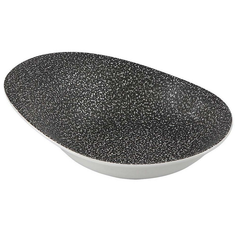 Altom Salátová mísa Granit 25,5 x 20 x 9,5 cm, černá - 4home.cz