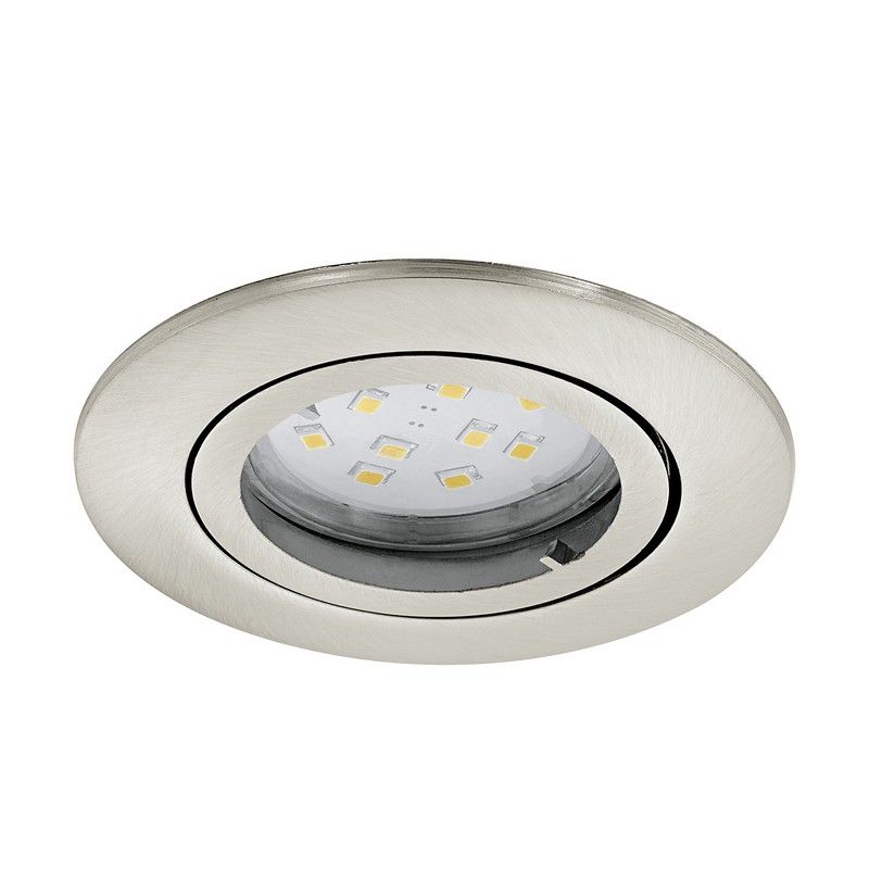 Eglo 31689 TEDO výklopné zápustné bodové svítidlo lesklý chrom 3- set LED-GU10 3X5W - Svítidla FEIM