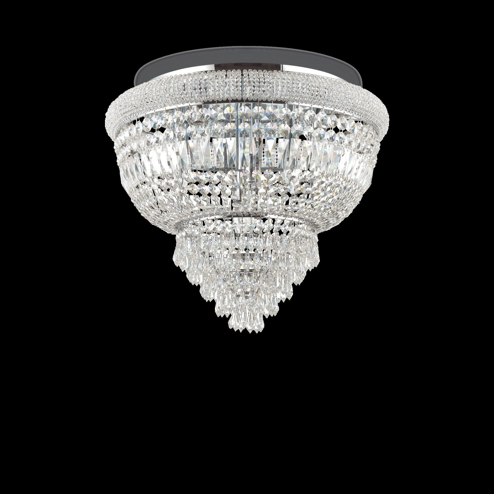Ideal Lux 207186 stropní svítidlo Dubai 6x40W|E14 - Dekolamp s.r.o.
