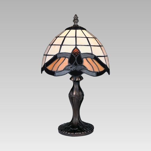 Prezent 92000147 stolní lampička Tiffany 1x40W|E14 - Dekolamp s.r.o.