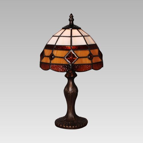 Prezent 92000176 stolní lampička Tiffany 1x40W|E14 - Dekolamp s.r.o.
