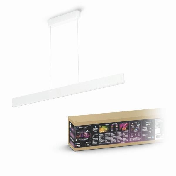 Philips Hue 40903/31/P9 LED závěsné stropní svítidlo Ensis 2x39W | 6000lm | 2000-6500K - Bluetooth, White and Color Ambiance - alza.cz