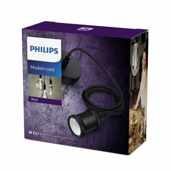 Philips 8718696167762 kabel s objímkou Cord Modern E27 - Dekolamp s.r.o.