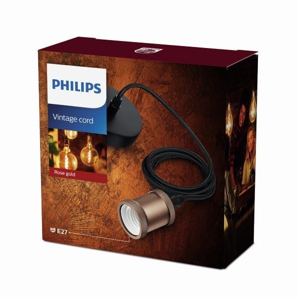 Philips 8718699624057 kabel s objímkou Cord Rose E27 - Dekolamp s.r.o.