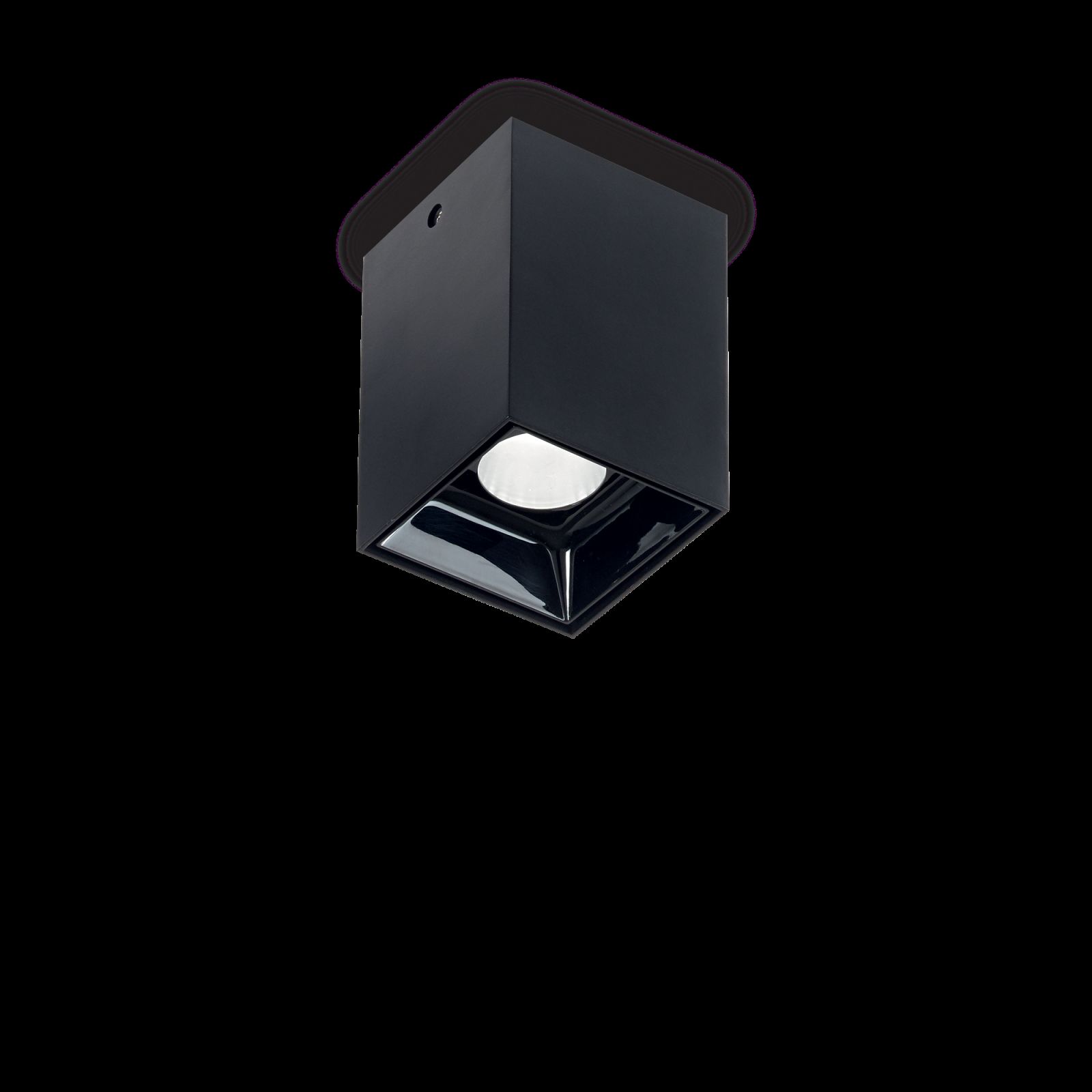 Ideal Lux 206042 LED stropní svítidlo Nitro 10W | 900lm | 3000K - černá - Dekolamp s.r.o.