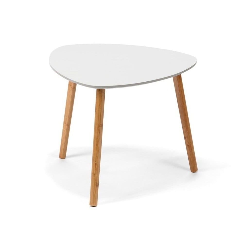 Bílý odkládací stolek Bonami Essentials Viby, 40 x 40 cm - Bonami.cz