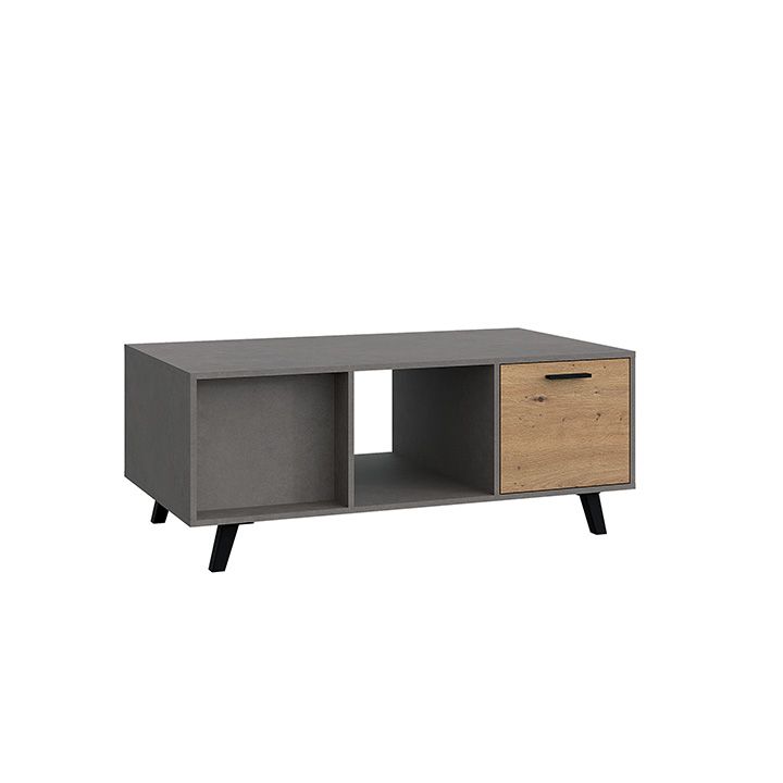 Konferenční stolek, dub artisan / smooth šedý, PARIDE ST 0000237679 Tempo Kondela - DEKORHOME.CZ