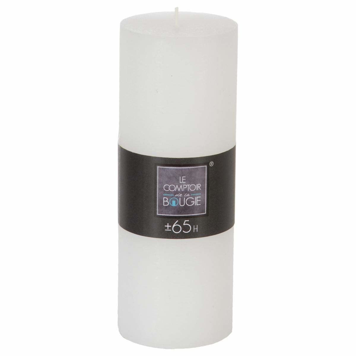 5five Simply Smart Dekorativní svíčka, bílá svíčka, 6,7x 18,9 cm - EMAKO.CZ s.r.o.
