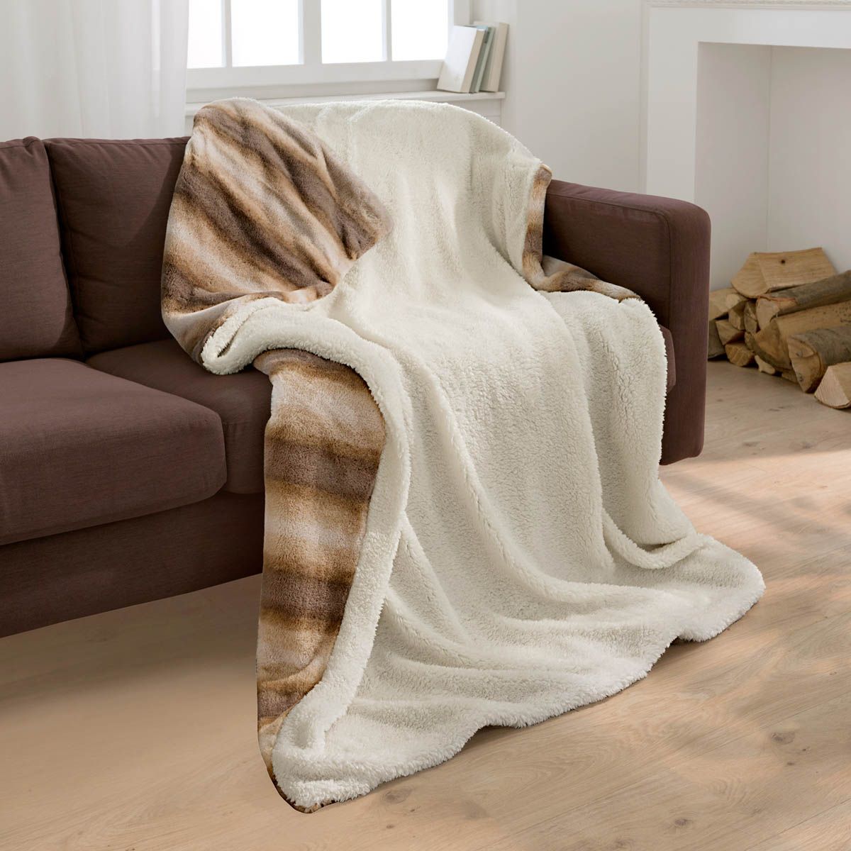 Luxusní oboustranná deka - Velký Košík