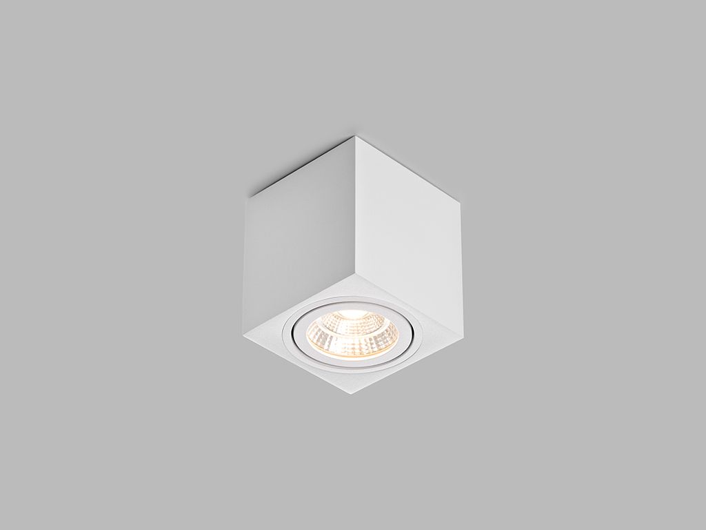 LED2 1160131 LED přisazené stropní bodové svítidlo BOX 6W | 530lm | 3000K - bílá - Dekolamp s.r.o.