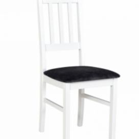 Drewmix Jídelní židle BOS 4 - doprava zdarma dřevo: bílá 