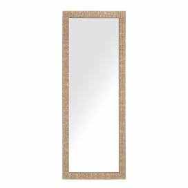 Nástěnné zrcadlo AJACCIO 50 x 130 cm mosaz