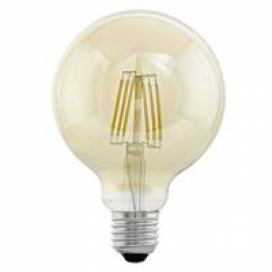 EGLO 110053 LED celoskleněná žárovka E27 Vintage filament G95 Globe 4W/31W 350lm 2200K jantárová