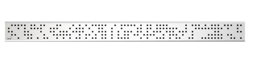 Rošt Alca 85 cm nerez lesk čtverečky CODE-850L - Siko - koupelny - kuchyně