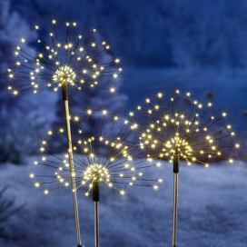 Weltbild LED Zahradní zápich Magické květy, 3 ks