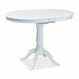 Stůl DELLO bílý 100(129)x70