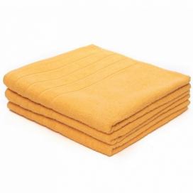 Froté ručník Classic 50x100 cm (450gr/m2) žlutý