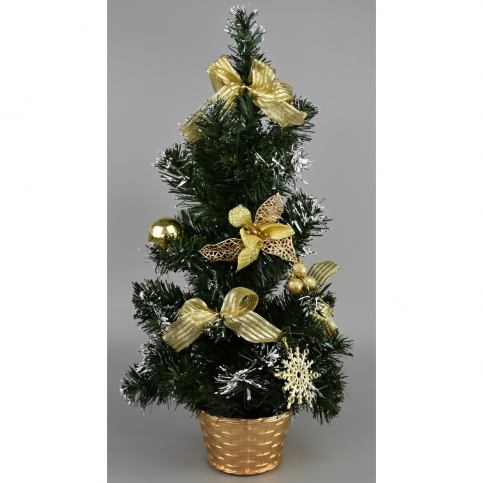 Vánoční stromek Dimmitt zlatá, 50 cm - 4home.cz