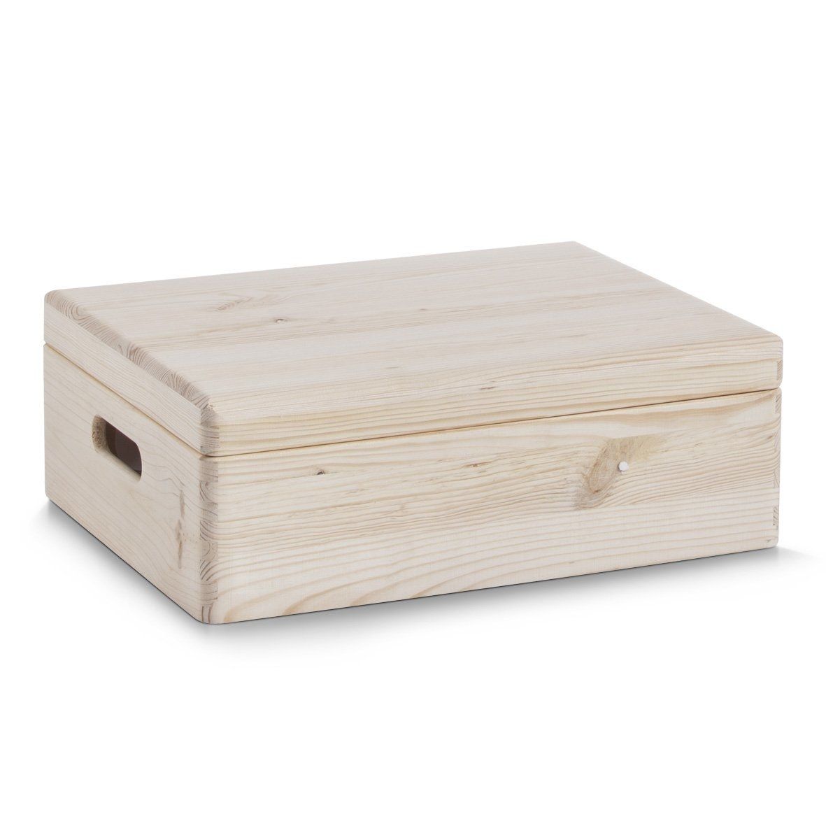 Skladovací kontejner, dřevěný borový box, s přihrádkami v ceně, Zeller - EMAKO.CZ s.r.o.