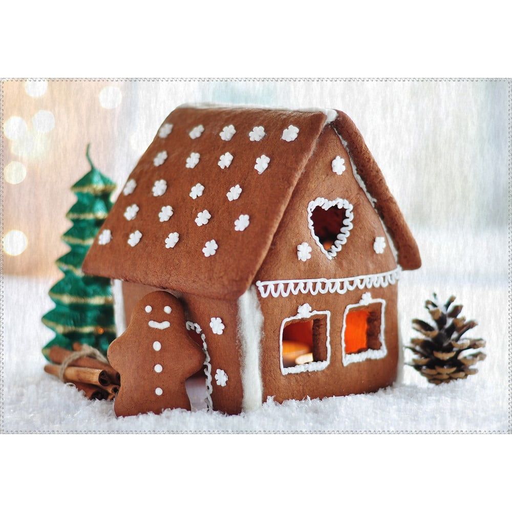 Koberec Vitaus Christmas Period Cookie House, 50 x 80 cm - Bonami.cz