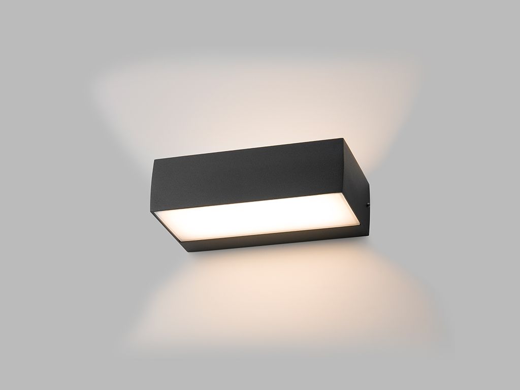 LED2 5130134 LED venkovní nástěnné svítidlo KVADER 12W | 720lm | 3000K | IP54 - A-LIGHT s.r.o.