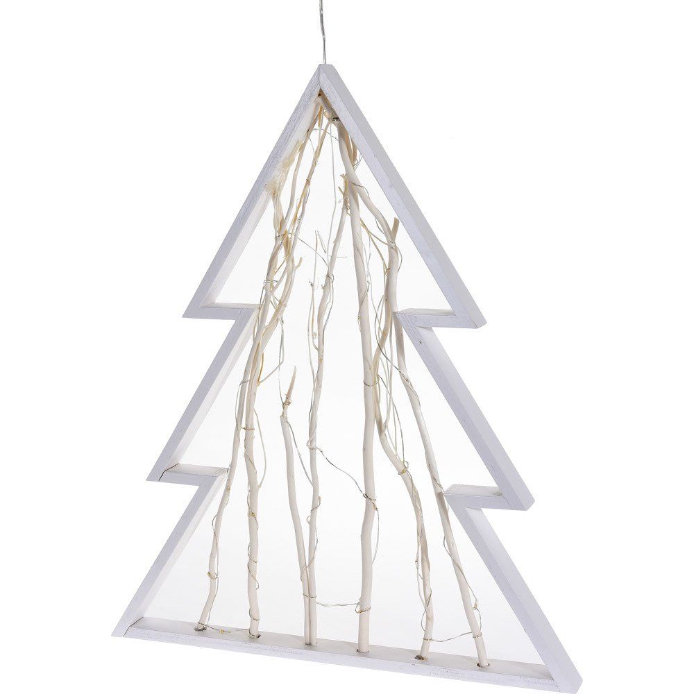 Home Styling Collection Vánoční dekorace STROMEČEK, závěsná dekorace s 20 LED podsvícením, 36 cm - EMAKO.CZ s.r.o.