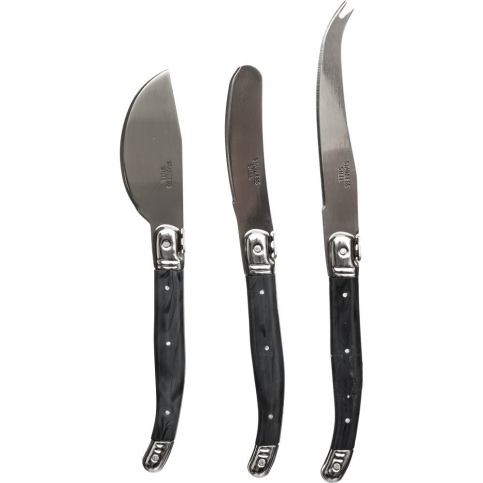 Secret de Gourmet Profesionální nože na sýry, tři specializované nože různých typů - EMAKO.CZ s.r.o.