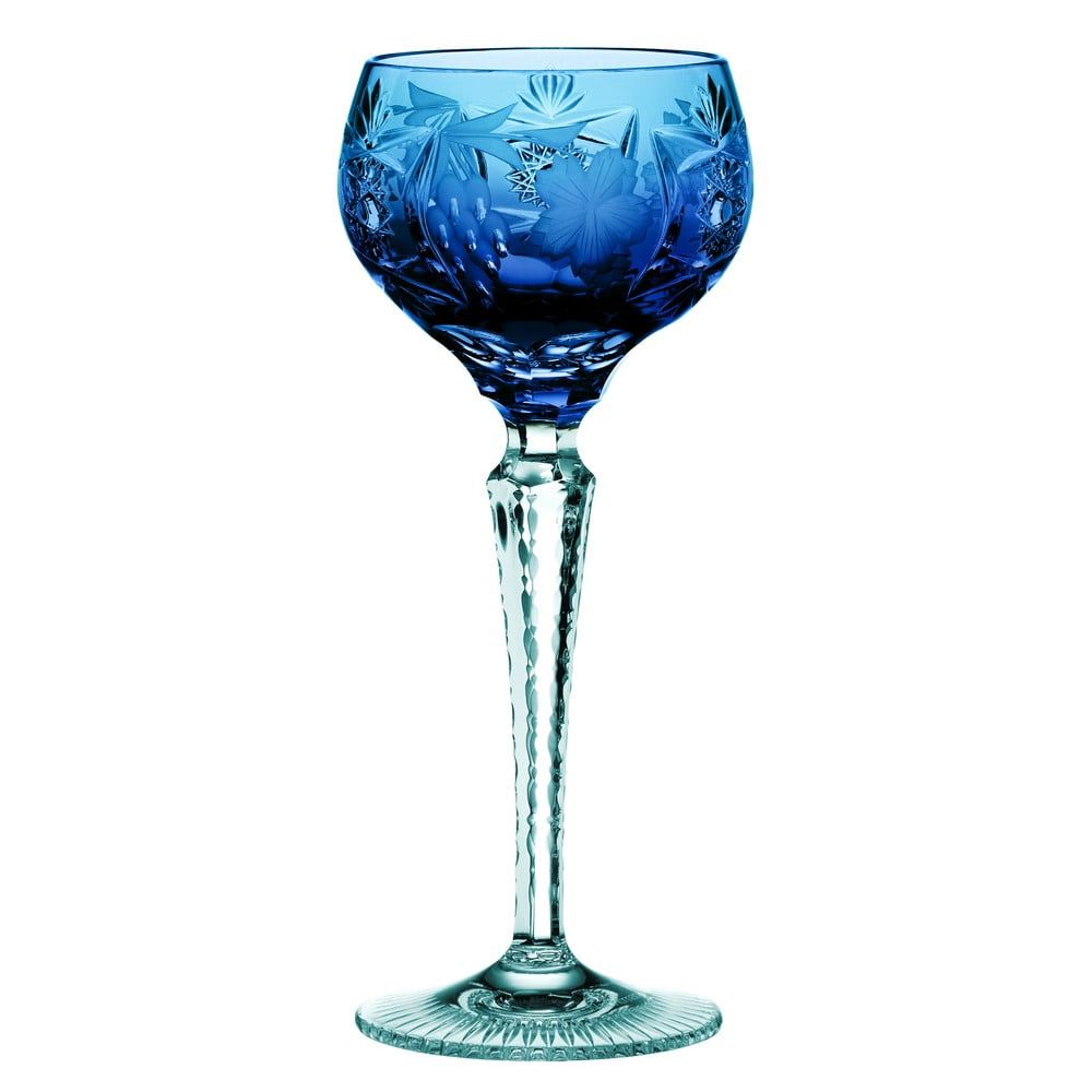 Modrá sklenice na víno z křišťálového skla Nachtmann Traube Wine Hock Cobalt Blue, 230 ml - Bonami.cz