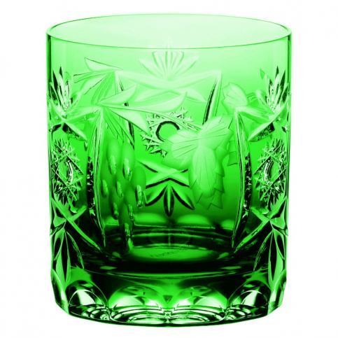 Zelená sklenice na whisky z křišťálového skla Nachtmann Traube Whisky Tumbler Emerald - Bonami.cz